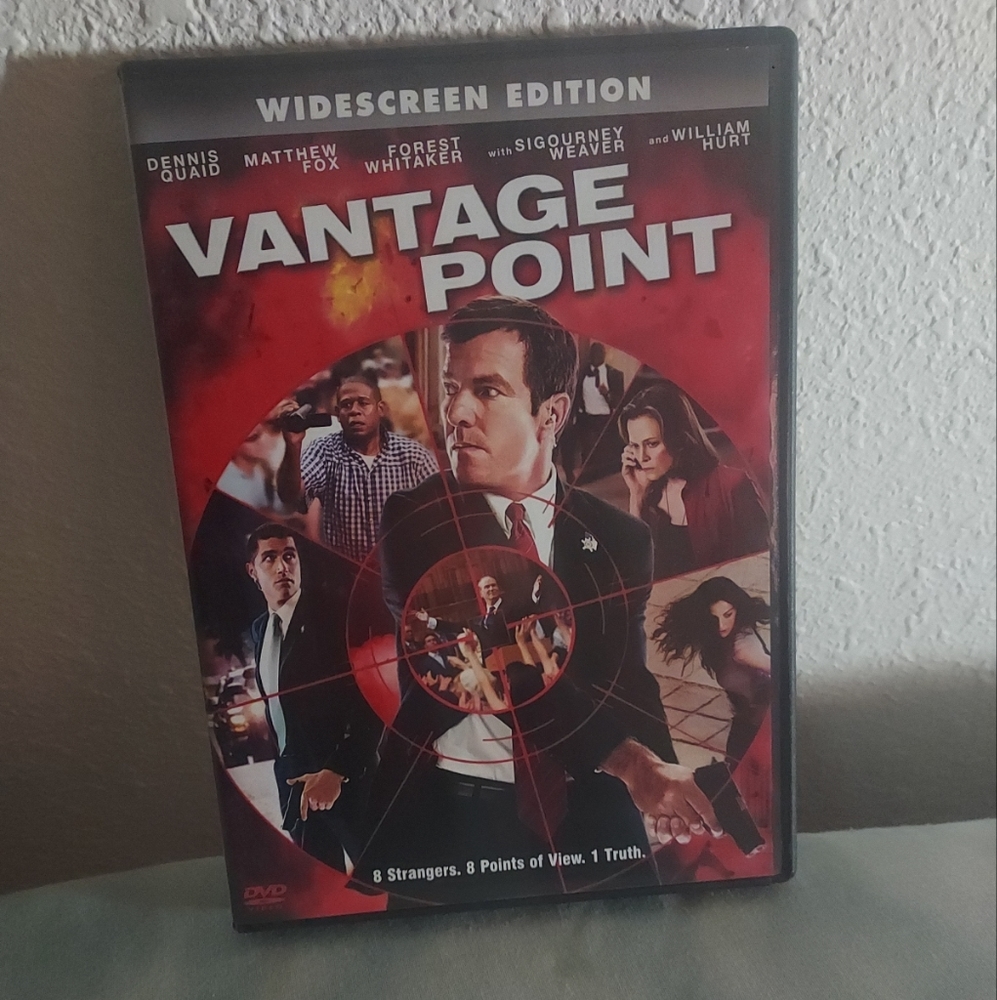 Vantage Point (DVD, 2008) Pre-Owned Tested Working Great Condition Great Movie